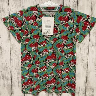 ジョーイヒステリック(JOEY HYSTERIC)の新品未使用✨ joey hysteric セットアップ　タグ付き　120サイズ(Tシャツ/カットソー)