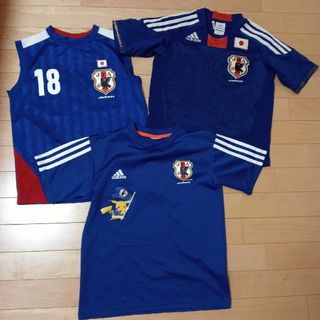 アディダス(adidas)のアディダス　オフィシャルグッズ　サッカー　ユニフォームTシャツ　130(Tシャツ/カットソー)