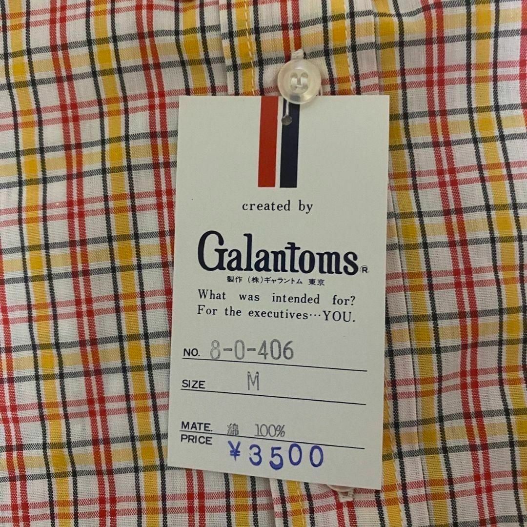 【新品未使用タグ付き◎】Galantoms ヴィンテージギンガムチェック柄シャツ メンズのトップス(シャツ)の商品写真