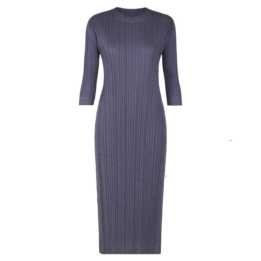 PLEATS PLEASE ISSEY MIYAKE - PLEATS PLEASE 5月新作 COTTON DENIM PLEATS PLEASE ISSEY MIYAKE - PLEATS PLEASE 5月新作 COTTON DENIM