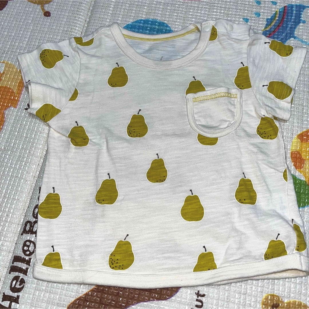 tete a tete(テータテート)のTシャツ　2枚セット　90cm キッズ/ベビー/マタニティのキッズ服女の子用(90cm~)(Tシャツ/カットソー)の商品写真