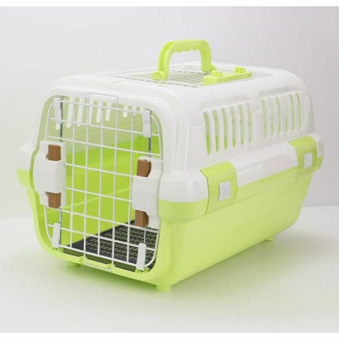 【色: グリーン】N＆S ドライブペットキャリー クレート 小型犬用 2サイズ  その他のペット用品(犬)の商品写真