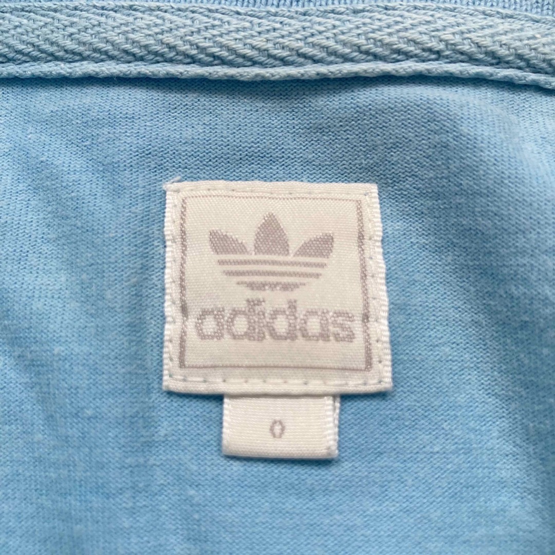 adidas(アディダス)の希少 アディダス ヴィンテージ ポロシャツ 半袖 刺繍ロゴ 万国旗 銀タグ XL メンズのトップス(ポロシャツ)の商品写真