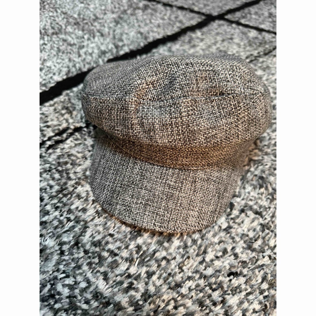 グレー　ハンチング　シンプル　安い　キャスケット　レディース　帽子　ハット　 レディースの帽子(キャスケット)の商品写真