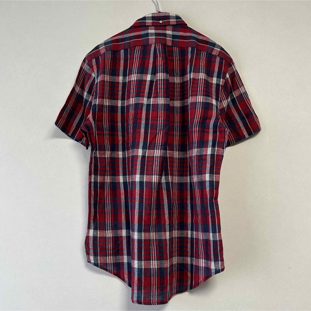 Ralph Lauren(ラルフローレン)の新品 90s POLO Ralph Lauren  半袖BDシャツ チェック メンズのトップス(シャツ)の商品写真