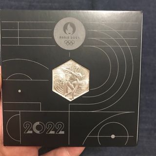 2024オリンピック　記念硬貨　銀貨(貨幣)