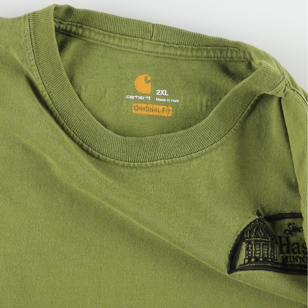 carhartt(カーハート)の古着 カーハート Carhartt ORIGINAL FIT ロングTシャツ ロンT メンズXXL /eaa442069 メンズのトップス(Tシャツ/カットソー(半袖/袖なし))の商品写真