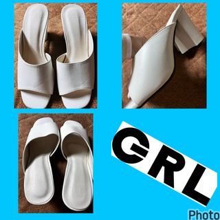 グレイル★GRL★新品★脚長★スタイル美人ミュール★未使用★柔らか