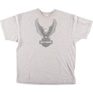 古着 00年代 ハーレーダビッドソン Harley-Davidson モーターサイクル バイクTシャツ USA製 メンズXL /eaa448905