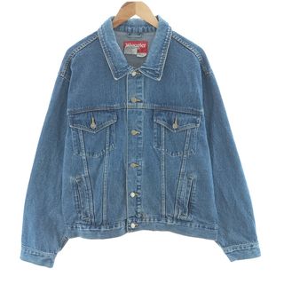 ラングラー(Wrangler)の古着 ラングラー Wrangler HERO デニムジャケット Gジャン メンズXL /eaa400279(Gジャン/デニムジャケット)