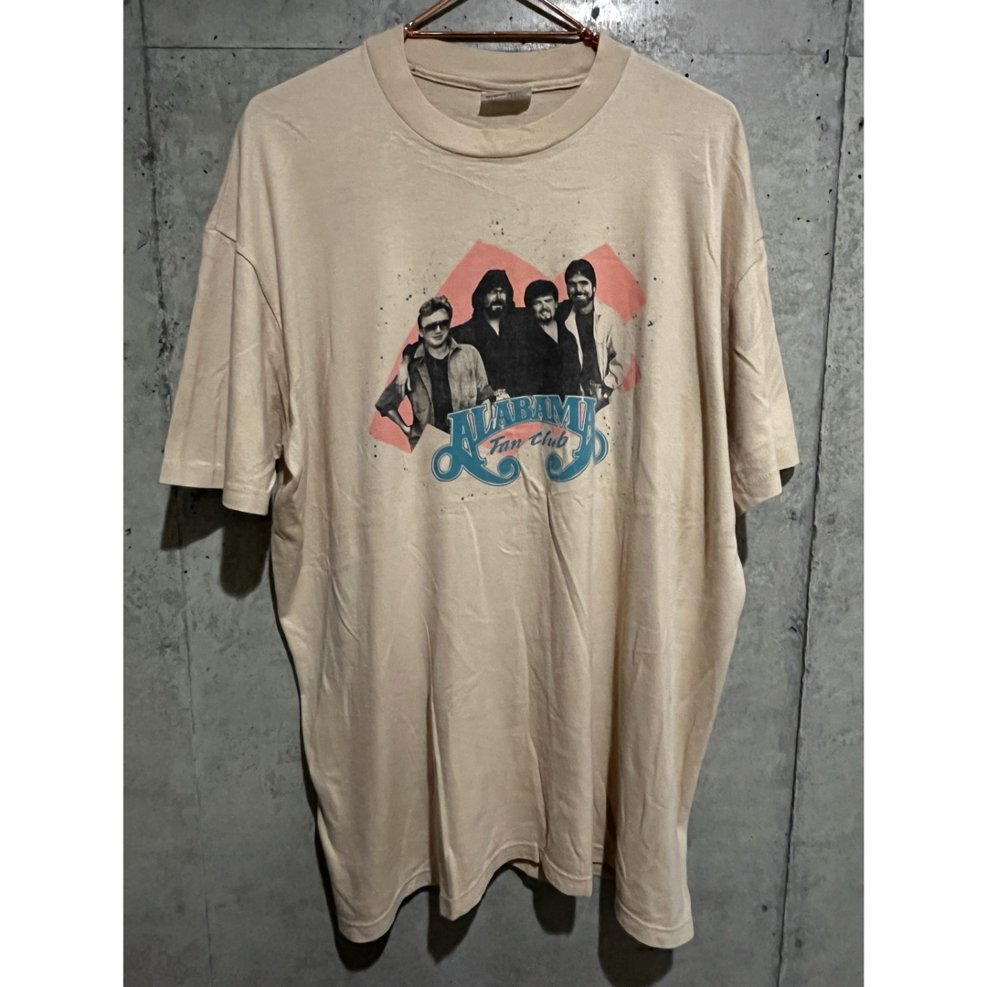 VINTAGE(ヴィンテージ)のUSA製 80'sビンテージ ALABAMA fanclubバンドTシャツ メンズのトップス(Tシャツ/カットソー(半袖/袖なし))の商品写真