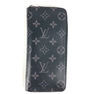 ルイヴィトン(LOUIS VUITTON)のルイヴィトン LOUIS VUITTON ジッピーウォレットヴェルティカル M62295 モノグラムエクリプス ラウンドファスナー 長財布 モノグラムエクリプスキャンバス ブラック(長財布)