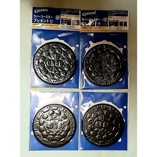 OREOラバーコースター4枚セット(インテリア雑貨)