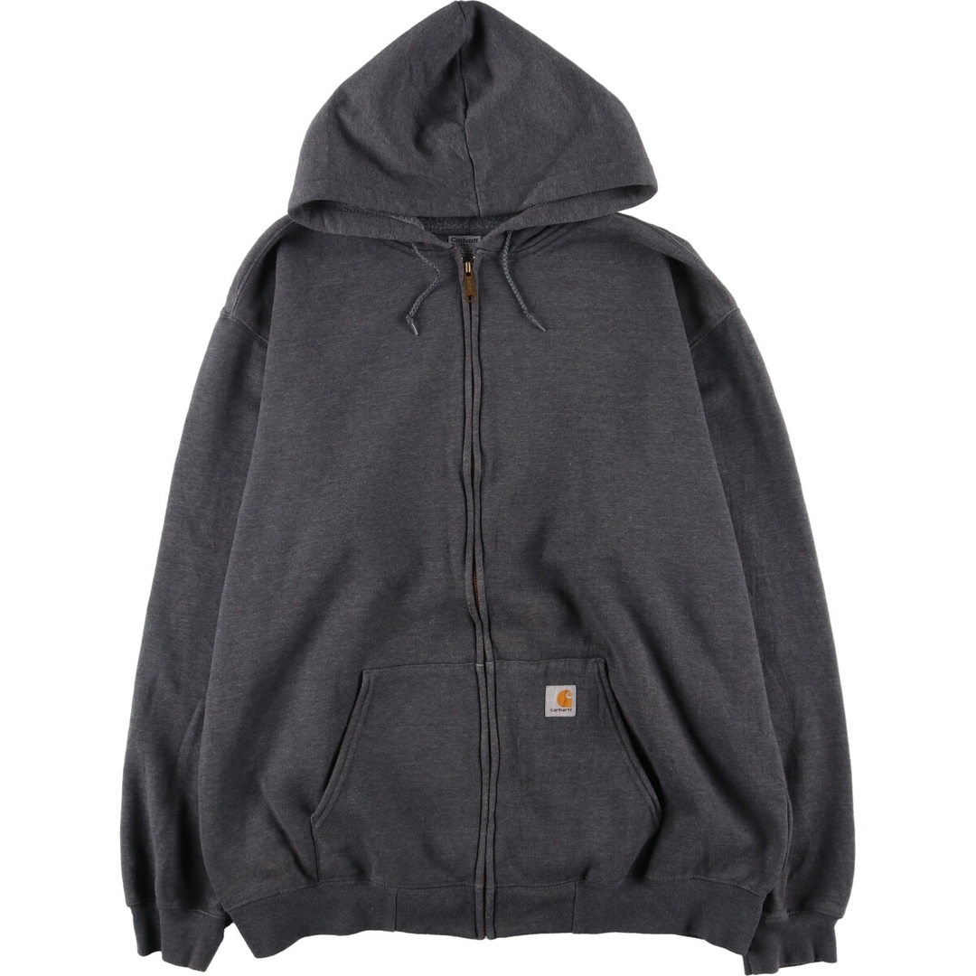 carhartt(カーハート)の古着 カーハート Carhartt スウェットフルジップパーカー メンズXXL /eaa447637 メンズのトップス(スウェット)の商品写真