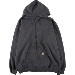 古着 カーハート Carhartt スウェットフルジップパーカー メンズXXL /eaa447637