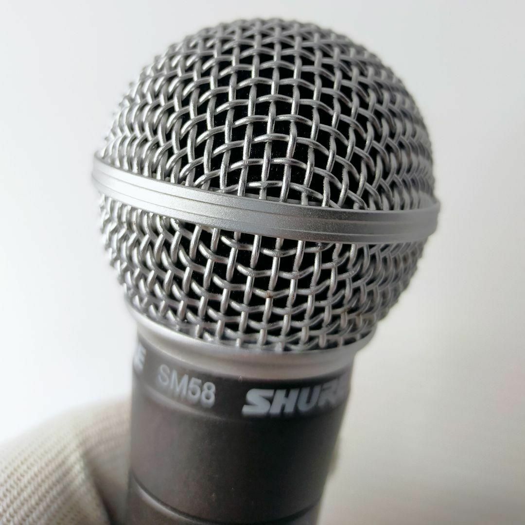 SHURE SM58 　定番の有線用マイク スマホ/家電/カメラのオーディオ機器(その他)の商品写真