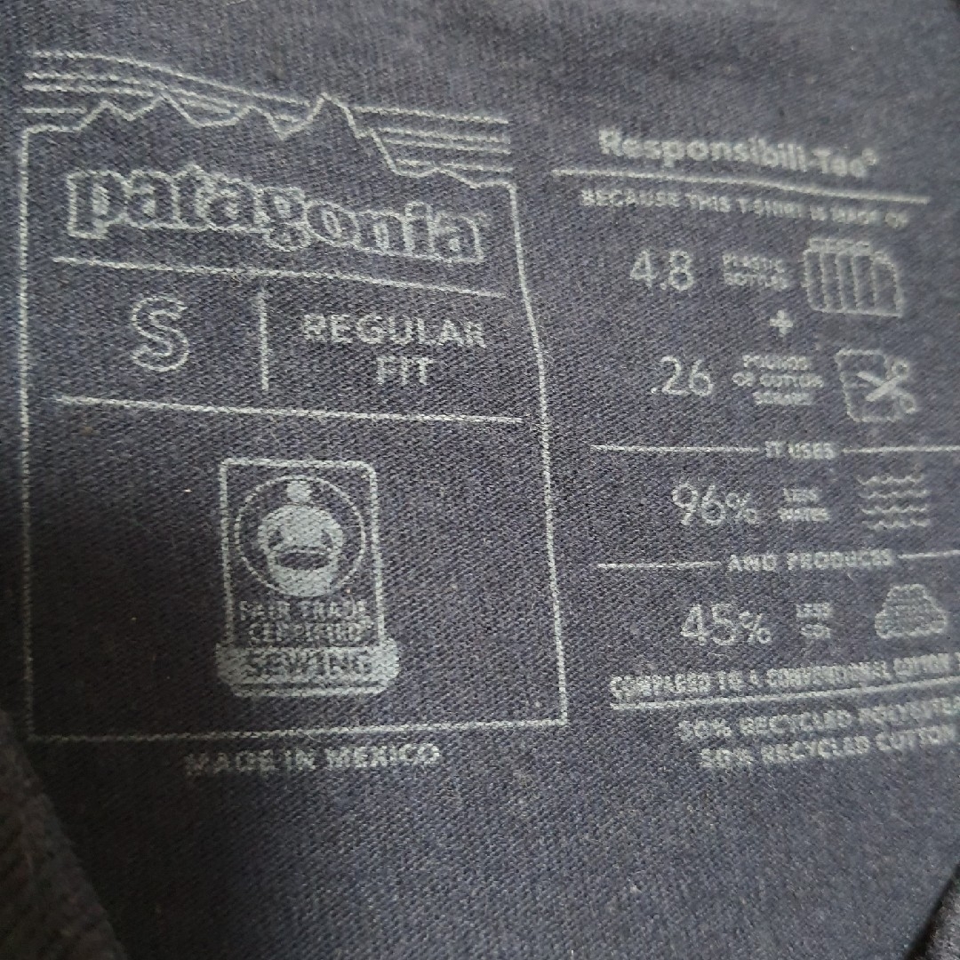 patagonia(パタゴニア)のパタゴニア ロングスリーブP6ロゴレスポンシビリティー S  ロンT 長袖 メンズのトップス(Tシャツ/カットソー(七分/長袖))の商品写真