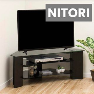 ニトリ(ニトリ)のNITORI テレビボード テレビ台 AG-07019HS 40 BK(棚/ラック/タンス)