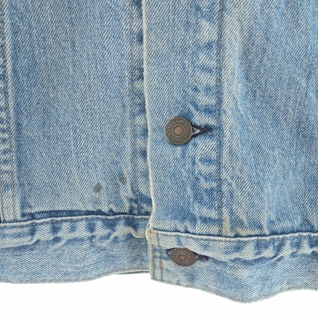 Levi's(リーバイス)の古着 90年代 リーバイス Levi's 70507-0214 デニムジャケット Gジャン USA製 メンズL ヴィンテージ /eaa400518 メンズのジャケット/アウター(Gジャン/デニムジャケット)の商品写真