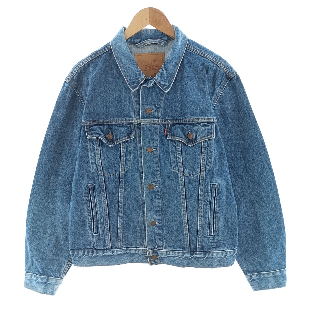 Levi's(リーバイス)の古着 リーバイス Levi's デニムジャケット Gジャン カナダ製 メンズL /eaa400527 メンズのジャケット/アウター(Gジャン/デニムジャケット)の商品写真