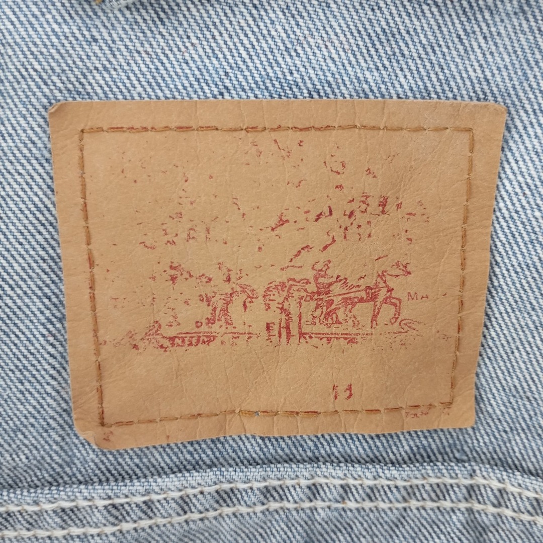 Levi's(リーバイス)の古着 リーバイス Levi's デニムジャケット Gジャン カナダ製 メンズL /eaa400527 メンズのジャケット/アウター(Gジャン/デニムジャケット)の商品写真