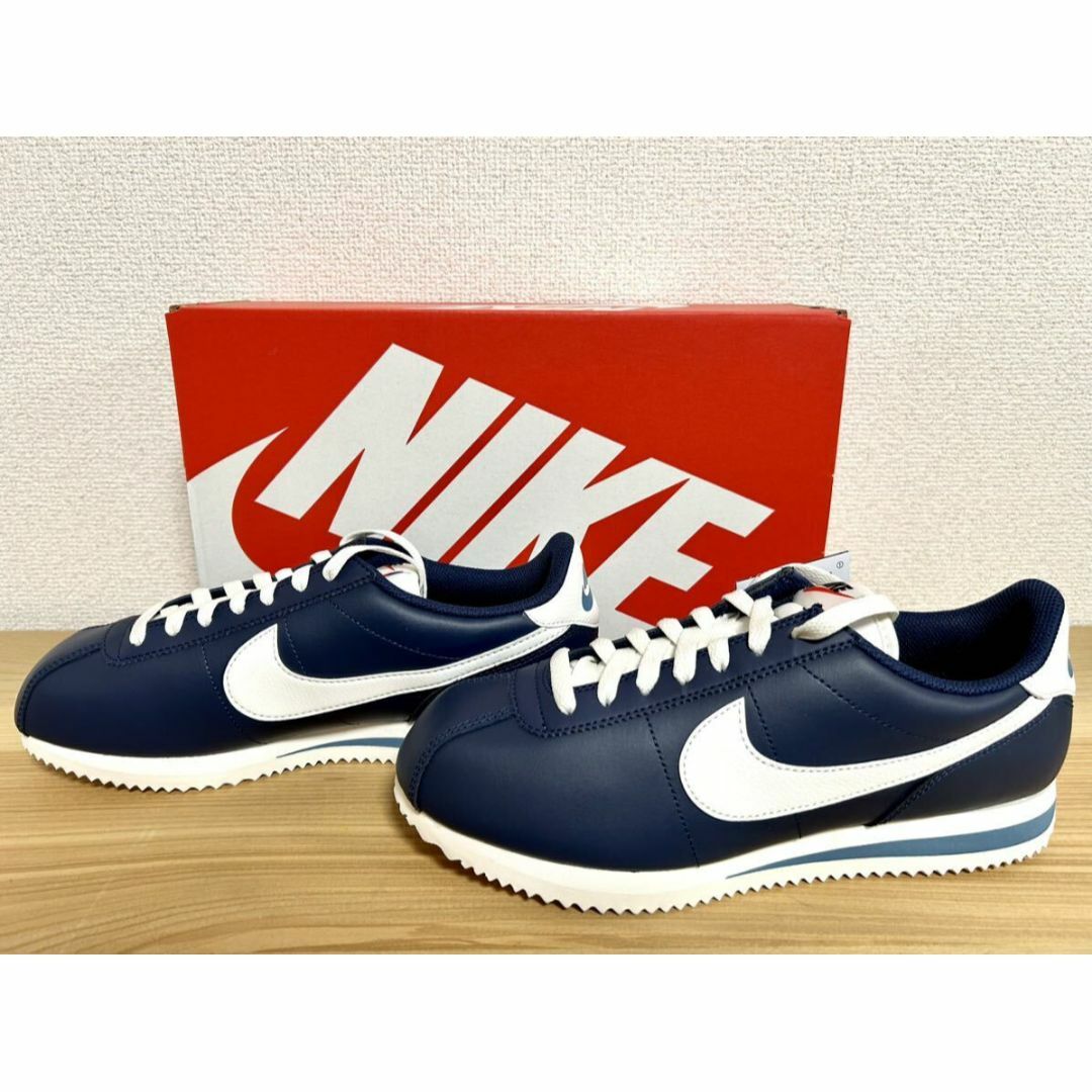 NIKE(ナイキ)のNIKE コルテッツ 26.5㎝ 新品 ミッドナイトネイビー/ノイズアクア メンズの靴/シューズ(スニーカー)の商品写真