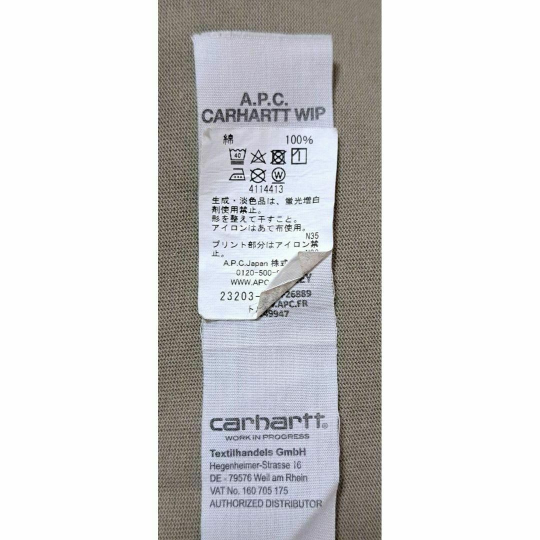 A.P.C(アーペーセー)のA.P.C. Carhartt WIP アーペーセー カーハート コラボTシャツ レディースのトップス(Tシャツ(半袖/袖なし))の商品写真