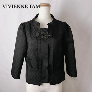 ヴィヴィアンタム　VIVIENNE TAM 七分袖　ジャケット　チャイナボタン　(その他)