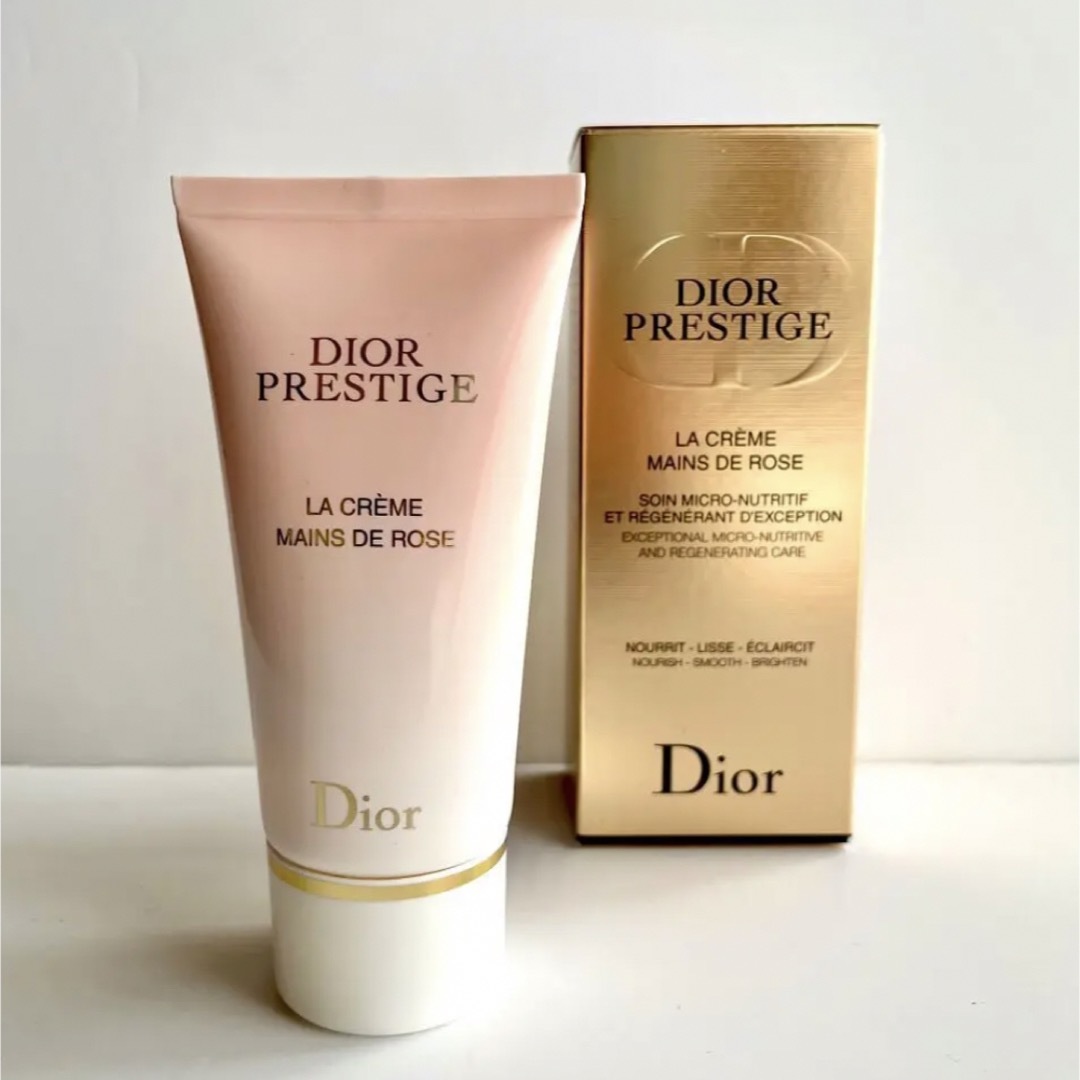 Dior(ディオール)のディオール　ハンドクリーム（プレステージ　ラ　クレーム　マン　ド　ローズ） コスメ/美容のボディケア(ハンドクリーム)の商品写真