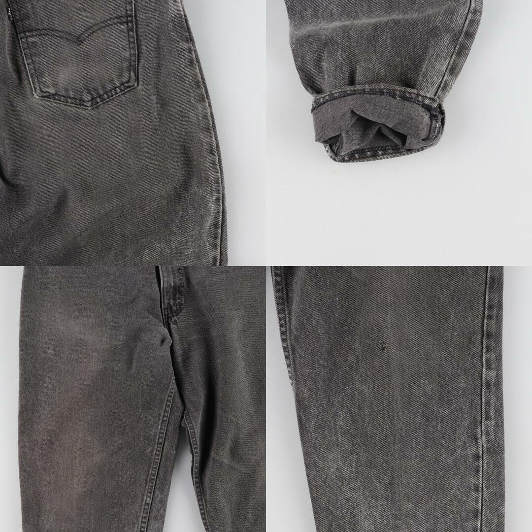 Levi's(リーバイス)の古着 90年代 リーバイス Levi's 550 RELAXED FIT ブラックデニム テーパードデニムパンツ USA製 メンズw34 ヴィンテージ /eaa444951 メンズのパンツ(デニム/ジーンズ)の商品写真