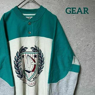 90's GEAR FOR SPORTS ギア スウェット スポーツ M(スウェット)