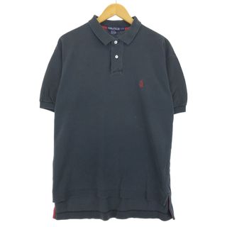 ノーティカ(NAUTICA)の古着 90年代 ノーティカ NAUTICA 半袖 ポロシャツ メンズL ヴィンテージ /eaa447716(ポロシャツ)