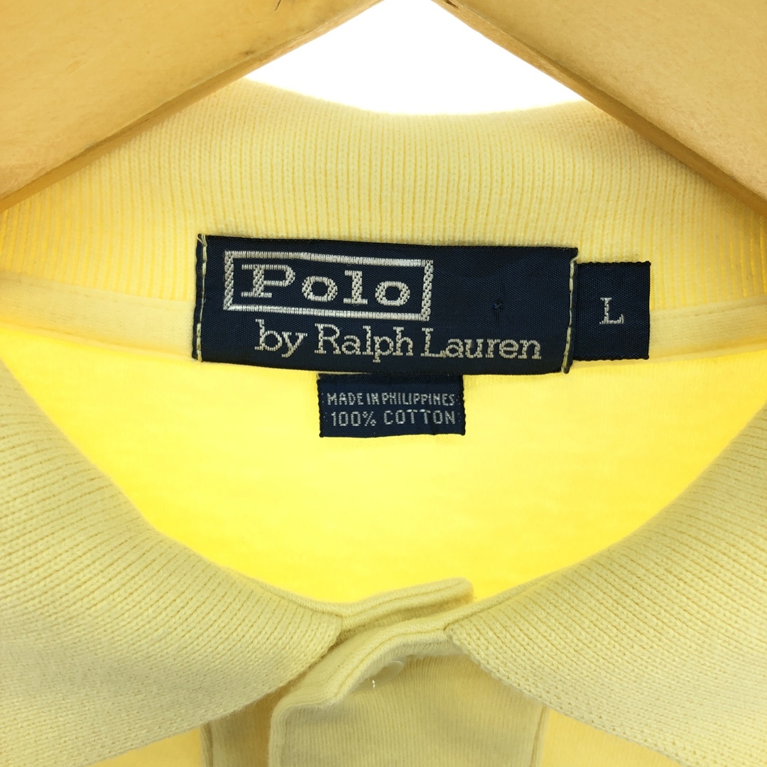 Ralph Lauren(ラルフローレン)の古着 ラルフローレン Ralph Lauren POLO by Ralph Lauren 半袖 ポロシャツ メンズL /eaa447717 メンズのトップス(ポロシャツ)の商品写真