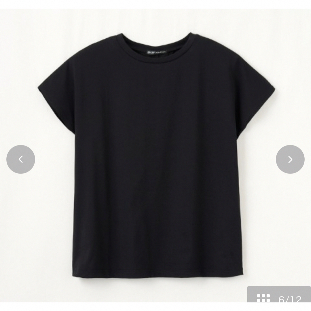 しまむら 星玲奈×mako プルオーバー Tシャツ セット ブラック LL レディースのトップス(Tシャツ(半袖/袖なし))の商品写真