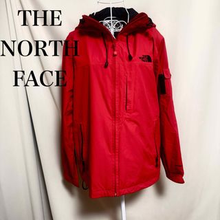 ザノースフェイス(THE NORTH FACE)のノースフェイス HYVENT マウンテンパーカー レッド メンズM(マウンテンパーカー)