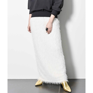 シティショップ(CITYSHOP)のcityshop FUR SPARKLING スカート(ロングスカート)