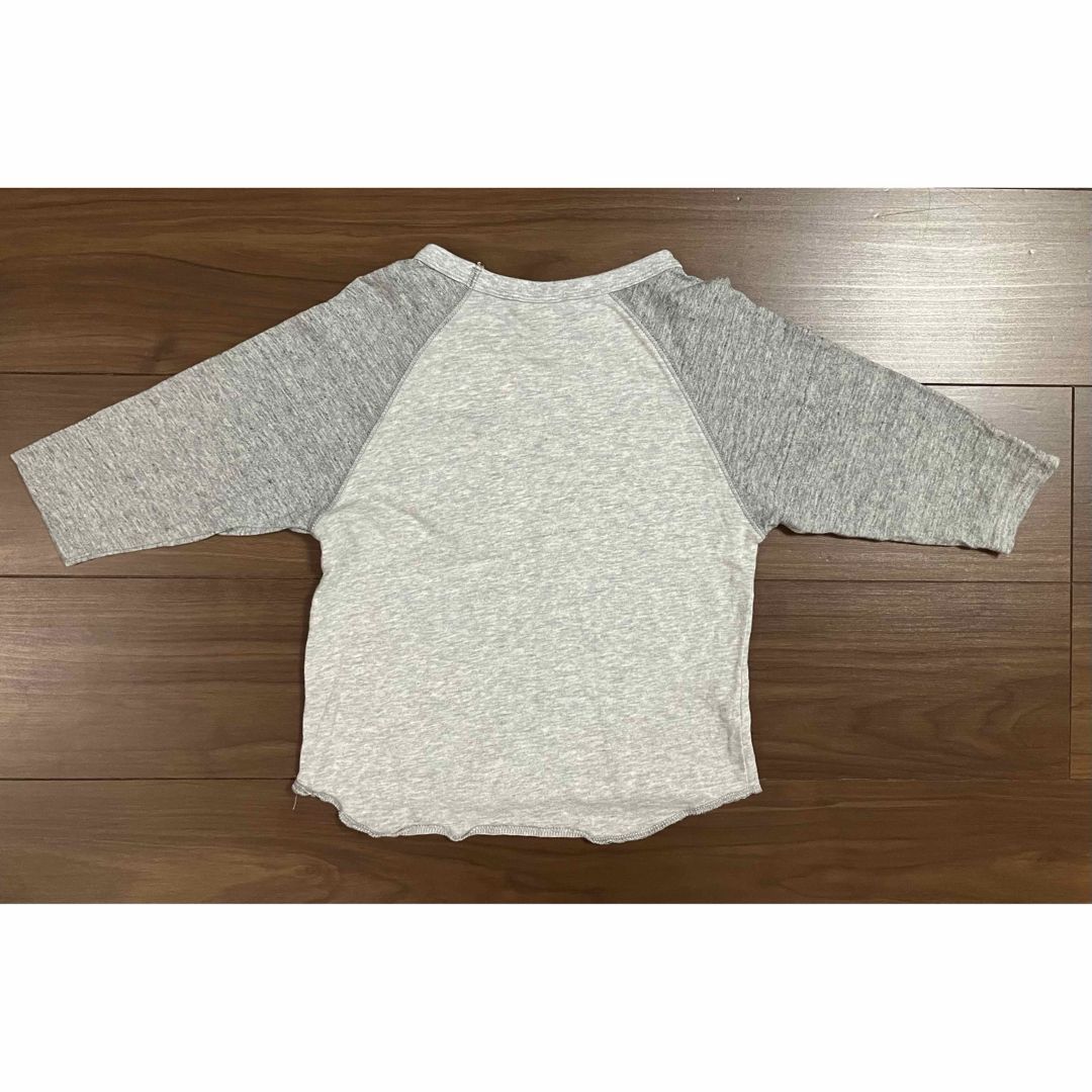 BREEZE(ブリーズ)のブリーズ カットソー 七分丈 120cm グレー キッズ/ベビー/マタニティのキッズ服男の子用(90cm~)(Tシャツ/カットソー)の商品写真