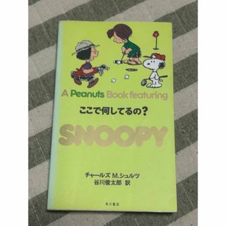 スヌーピー(SNOOPY)のスヌーピー　A peanuts book featuring Snoopy 22(キャラクターグッズ)