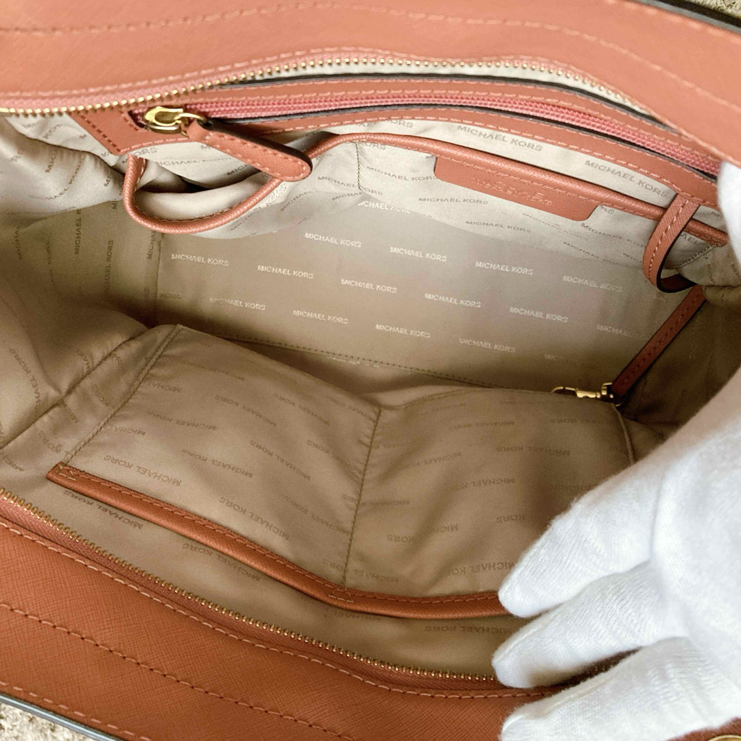 Michael Kors(マイケルコース)の【状態良好】マイケルコース レザー 2WAY ハンドバッグ ショルダーバッグ レディースのバッグ(ハンドバッグ)の商品写真