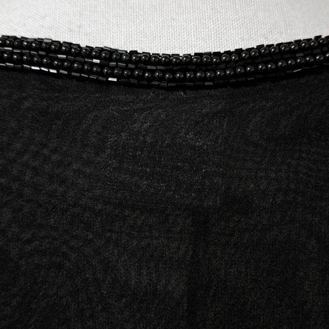 GRACE CONTINENTAL(グレースコンチネンタル)の新品タグ付き グレースコンチネンタル シルクドルマンボレロ ブラック シアー S レディースのトップス(ボレロ)の商品写真