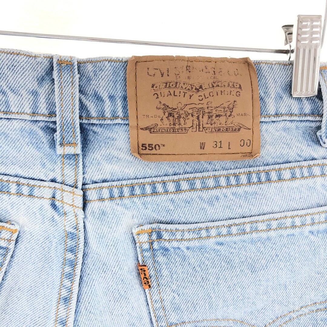 Levi's(リーバイス)の古着 90年代 リーバイス Levi's 550 デニムショーツ ハーフパンツ USA製 メンズw30 ヴィンテージ /eaa382450 メンズのパンツ(ショートパンツ)の商品写真