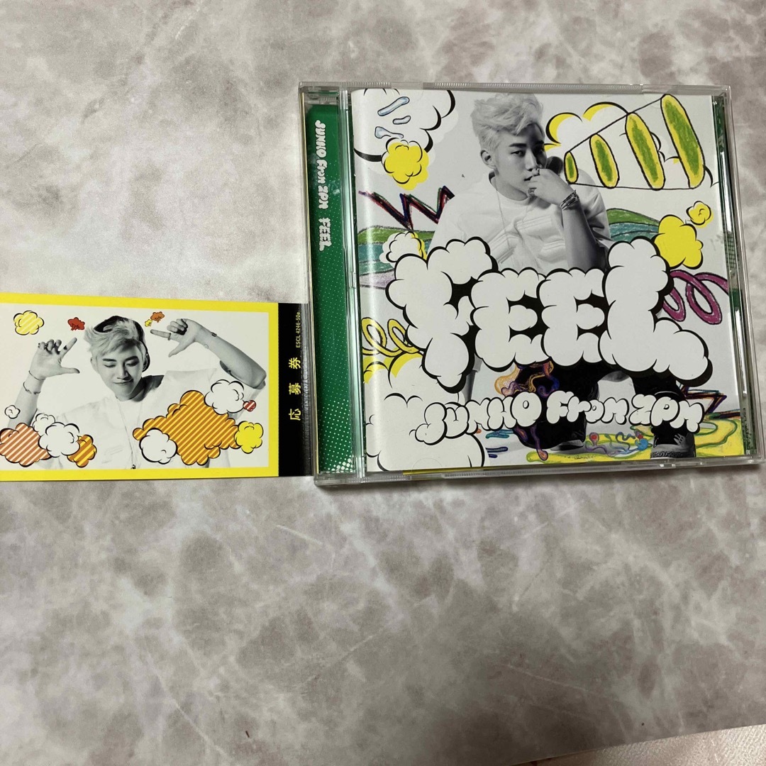 ジュノ　FEEL（初回生産限定盤B）トレカ付き エンタメ/ホビーのCD(その他)の商品写真