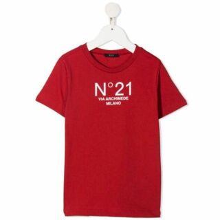 N°21 - ヌメロヴェントゥーノ N°21 バーバリー ファミリア Tシャツ 100cm