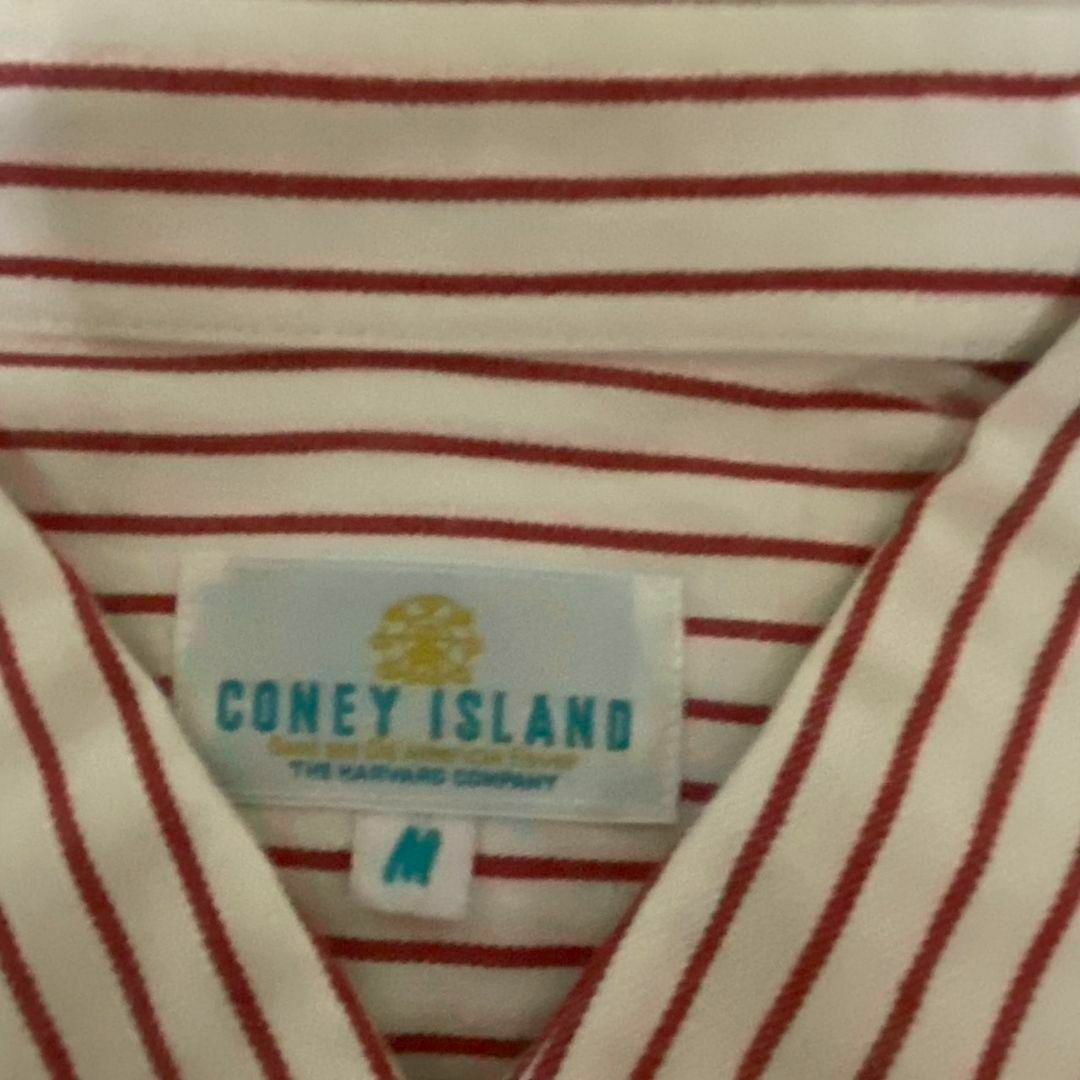 【新品未使用タグ付き◎】CONEY ISLAND ストライプ柄シャツ M 日本製 メンズのトップス(シャツ)の商品写真