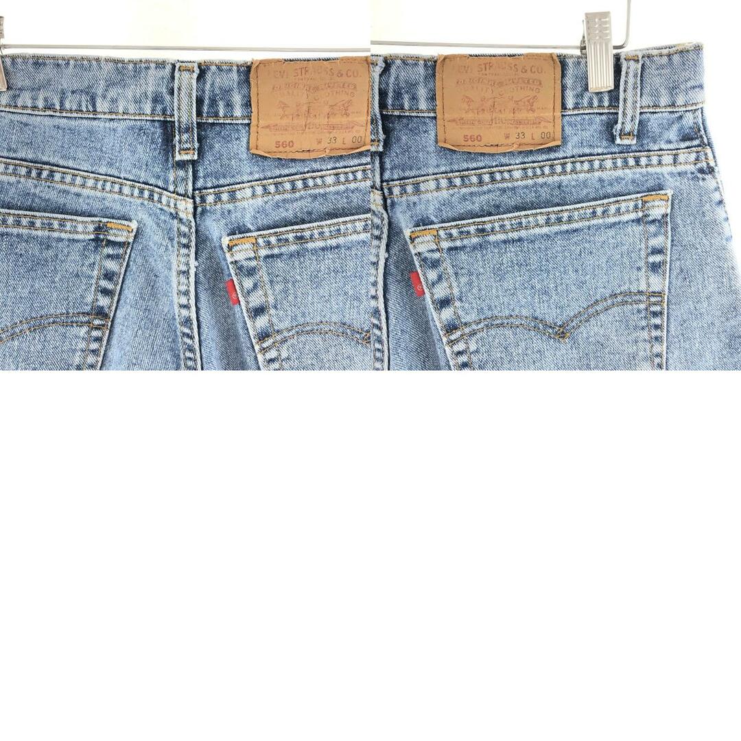 Levi's(リーバイス)の古着 90年代 リーバイス Levi's 560 デニムショーツ ハーフパンツ USA製 メンズw33 ヴィンテージ /eaa382584 メンズのパンツ(ショートパンツ)の商品写真