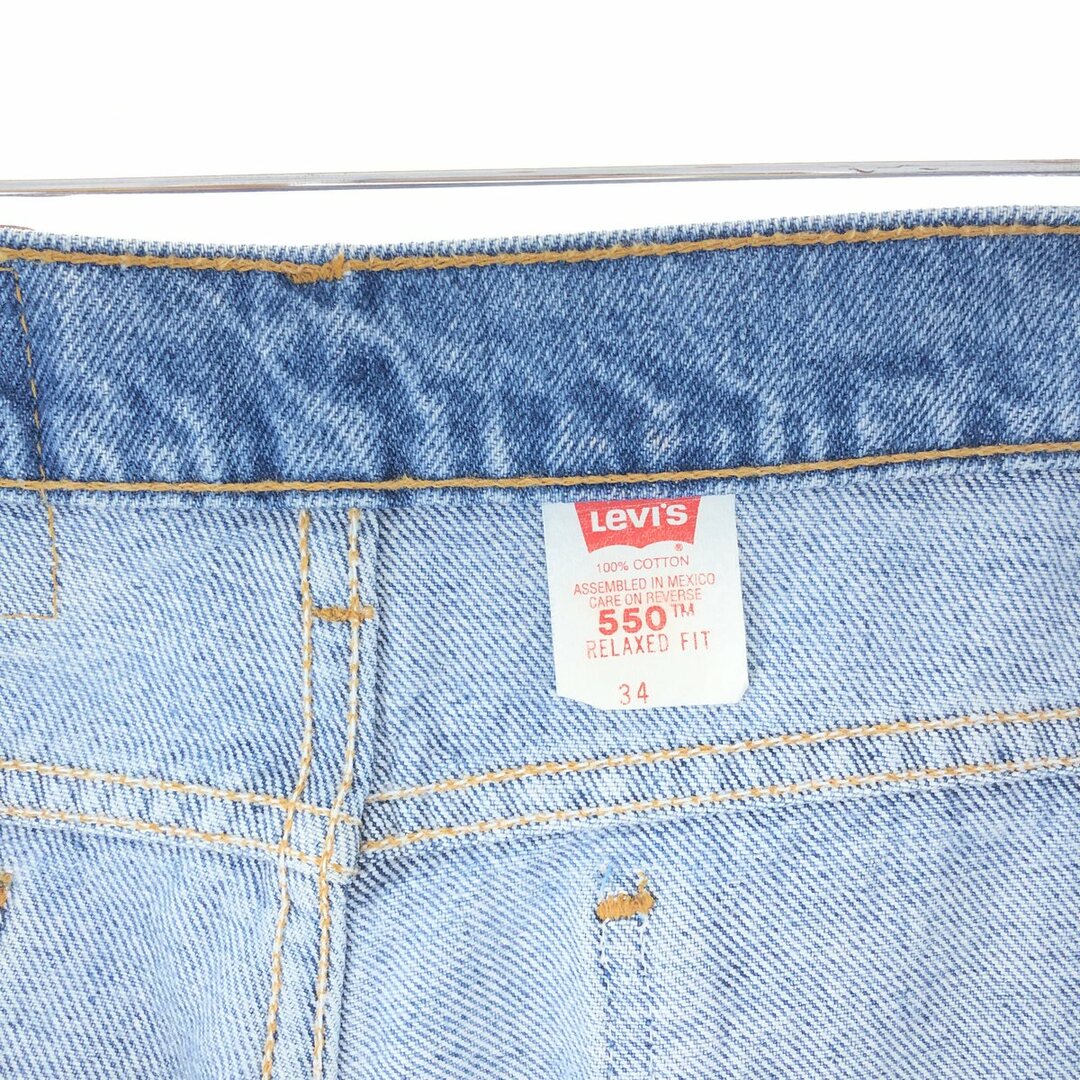 Levi's(リーバイス)の古着 90年代 リーバイス Levi's 550 RELAXED FIT デニムショーツ ショートパンツ メンズw34 ヴィンテージ /eaa382629 メンズのパンツ(ショートパンツ)の商品写真