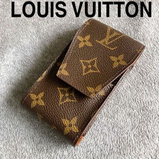 ルイヴィトン(LOUIS VUITTON)の【刻印状態良】ルイヴィトン エテュイ モノグラム シガレット(タバコグッズ)