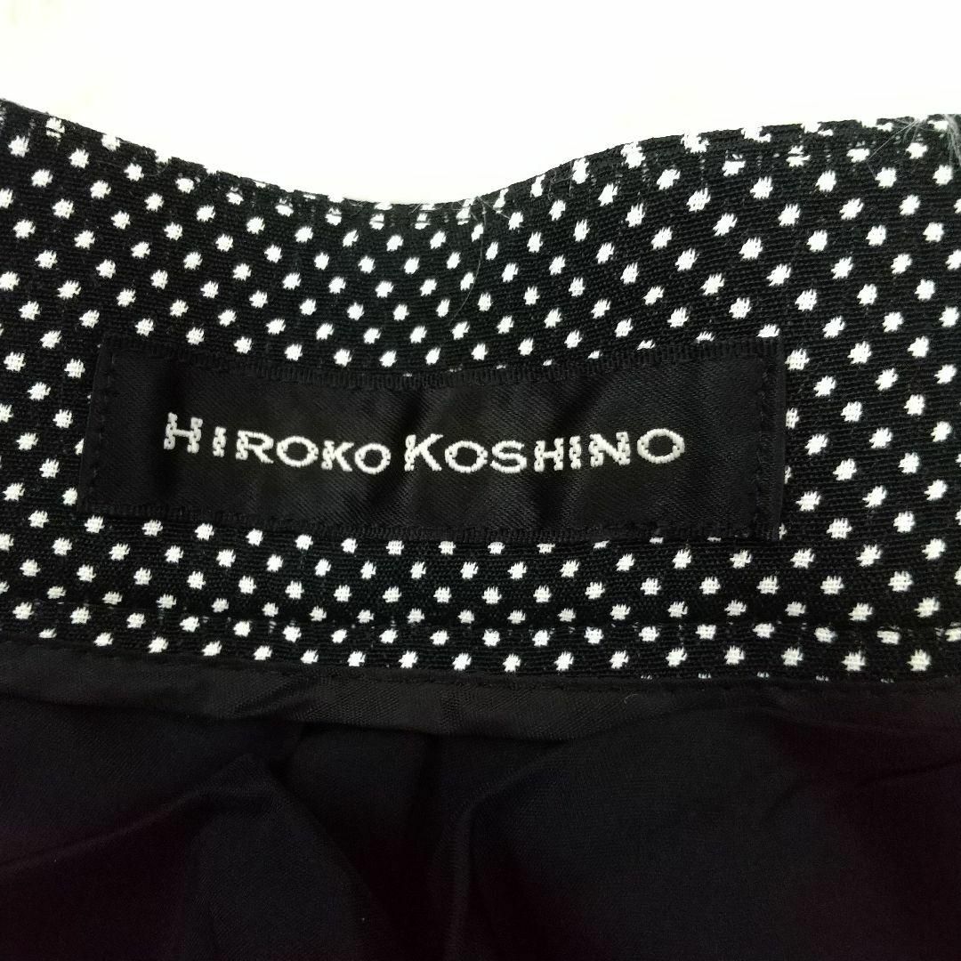 HIROKO KOSHINO(ヒロココシノ)の【美品】HIROKO KOSHINO ヒロココシノ パンツ ドット サイズ40 レディースのパンツ(カジュアルパンツ)の商品写真