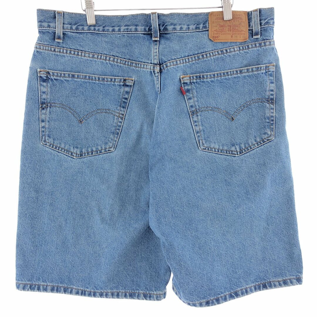 Levi's(リーバイス)の古着 00年代 リーバイス Levi's 550 RELAXED FIT デニムショーツ ハーフパンツ メンズw38 /eaa382594 メンズのパンツ(ショートパンツ)の商品写真