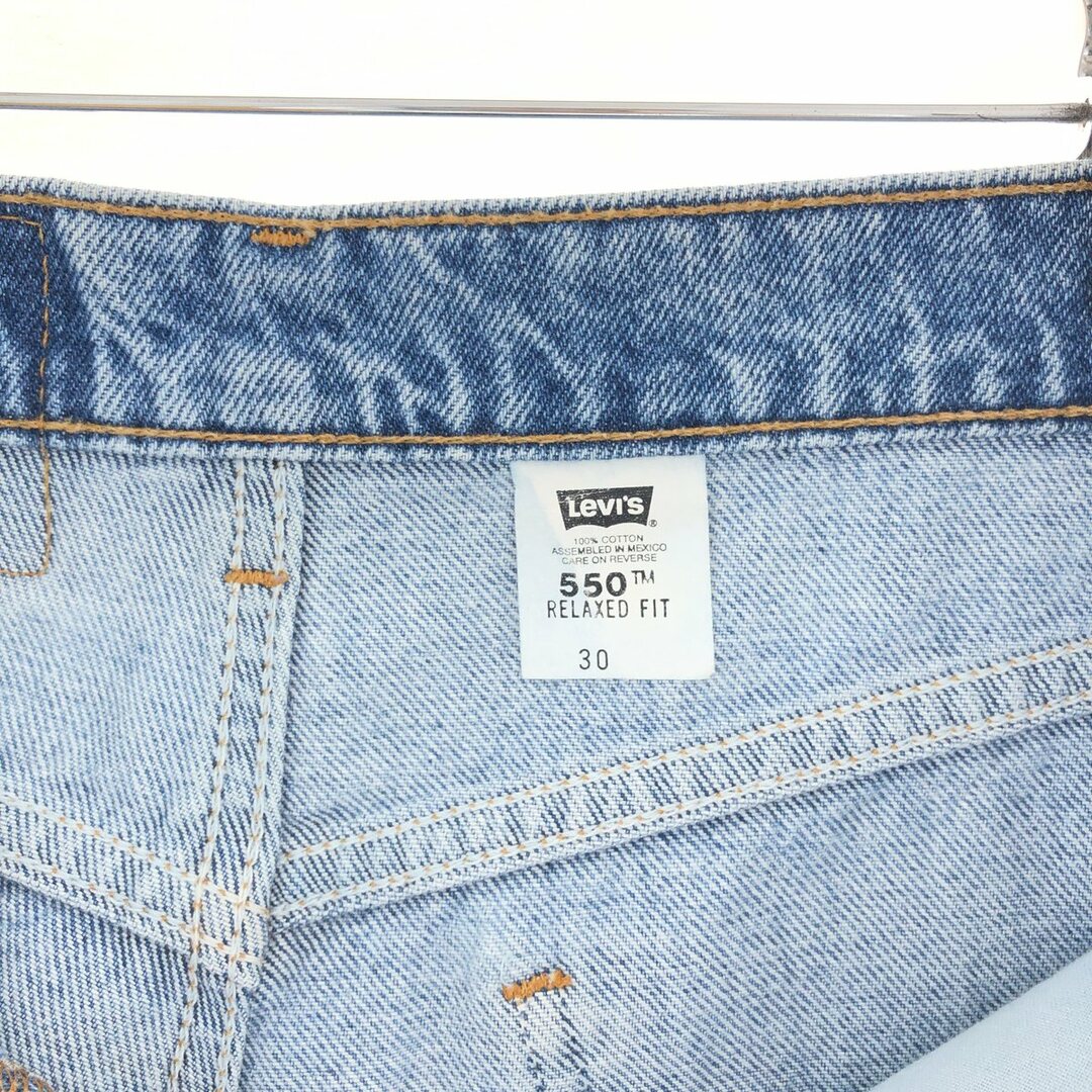 Levi's(リーバイス)の古着 90年代 リーバイス Levi's 550 RELAXED FIT デニムショーツ ショートパンツ メンズw30 ヴィンテージ /eaa382600 メンズのパンツ(ショートパンツ)の商品写真